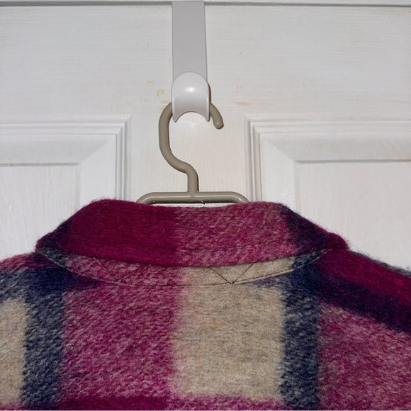 NWT Wilfred Free Autumn Shirt Jacket Rosie Lt Birch Merino Wool Size XL Women's - Picture 13 of 13